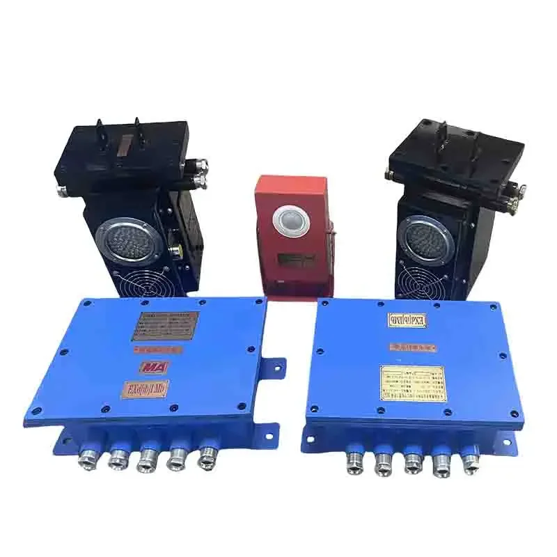 

Mine electronic fence system, thermoluminescence control to prevent accidental entry of personnel