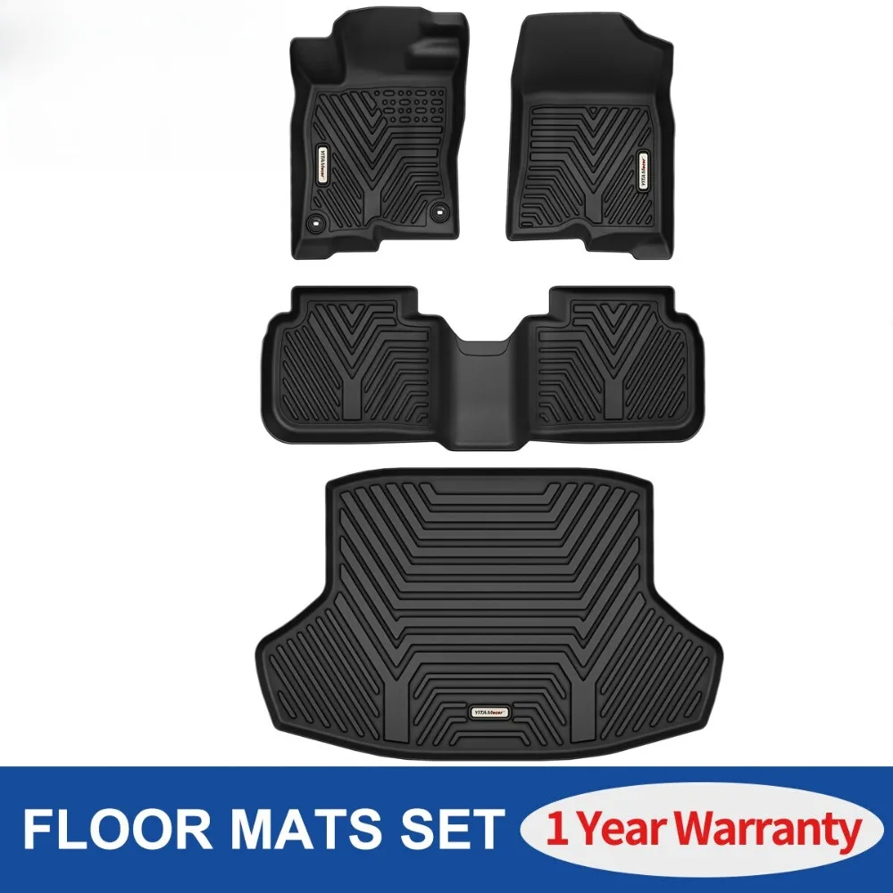 

3D Floor Mats + Cargo Liner Set For 2022- 2026 Honda Civic Sedan All Weather TPE