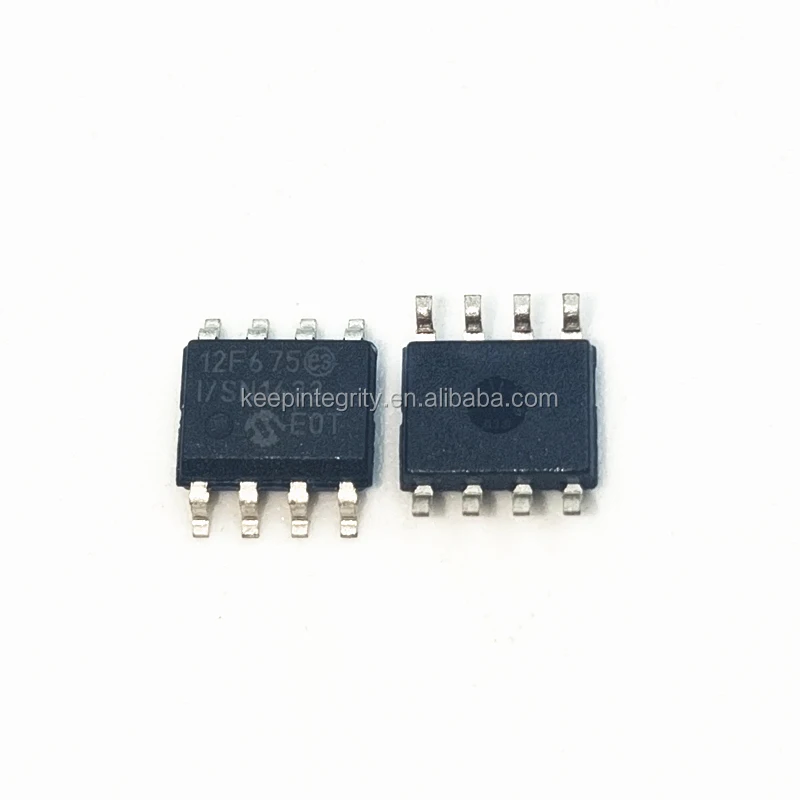 New and Original PIC12F675-I 8Bit Flash Microcontroller IC Chip SOP8 12F675 PIC12F675 PIC12F675-I/SN