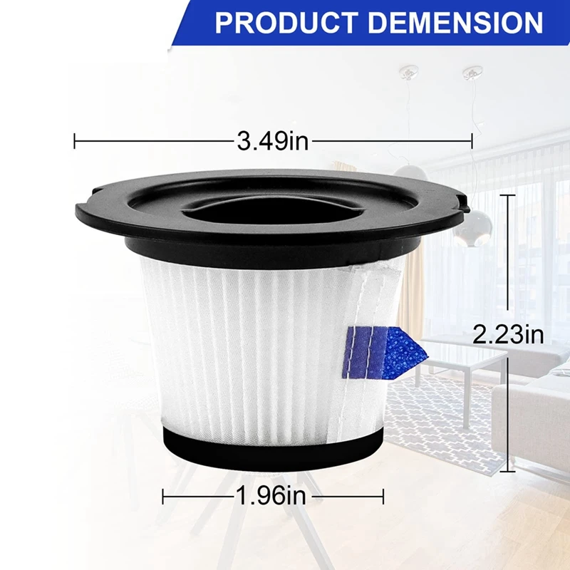 فلتر HEPA متوافق مع مكنسة كهربائية لاسلكية MOOSOO K17 ، قطع غيار ، ملحقات
