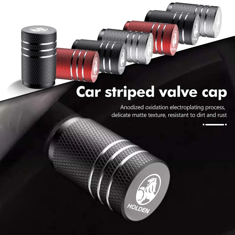 Крышка штока клапана автомобильной шины, алюминиевая крышка воздушного клапана для Holden Astra Commodore Monaro Trailblazer Colorado