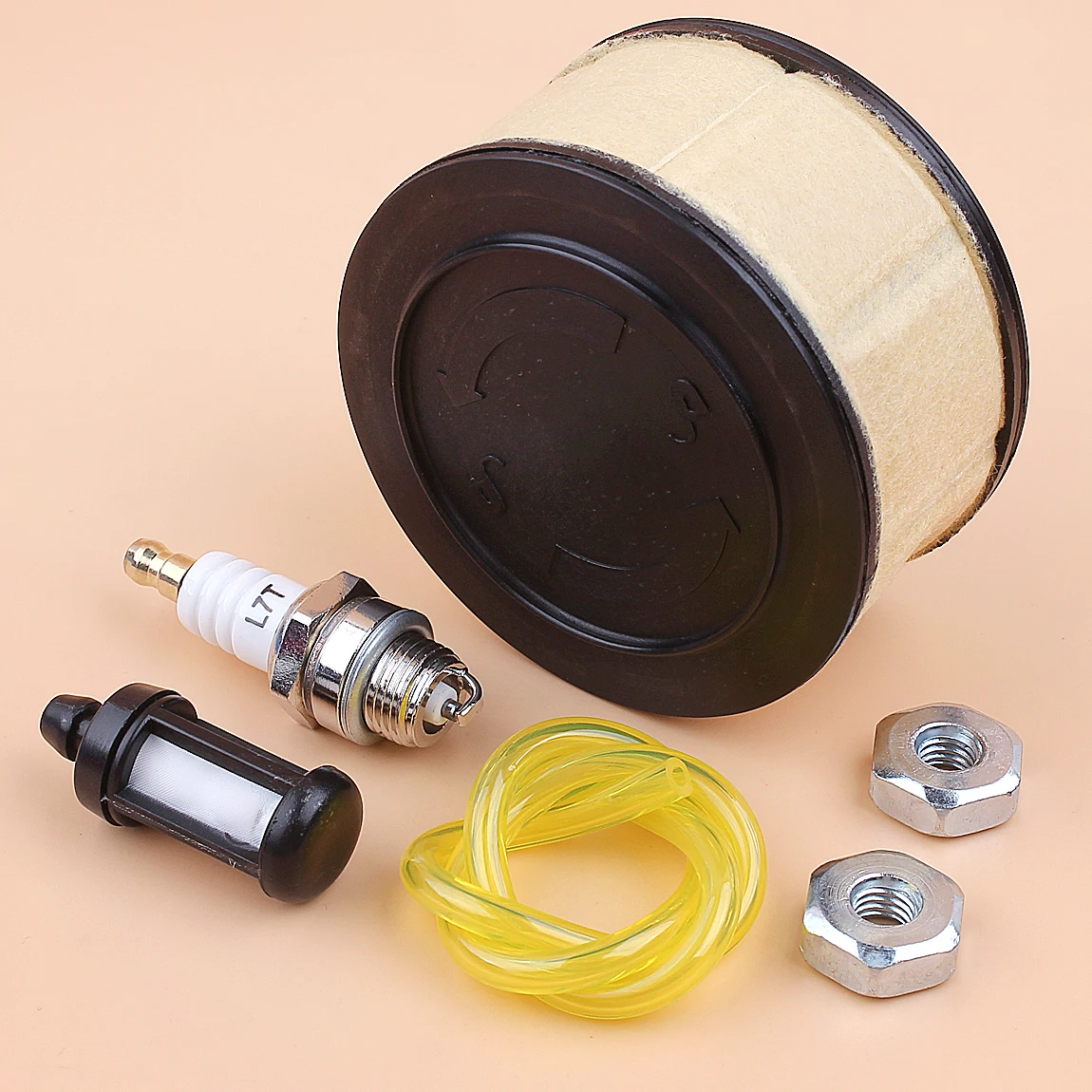 Filtro aria Filtro linea carburante per Stihl MS251 MS261 MS271 MS291 MS311 MS381 MS391 Parti motosega motosierra gasolina