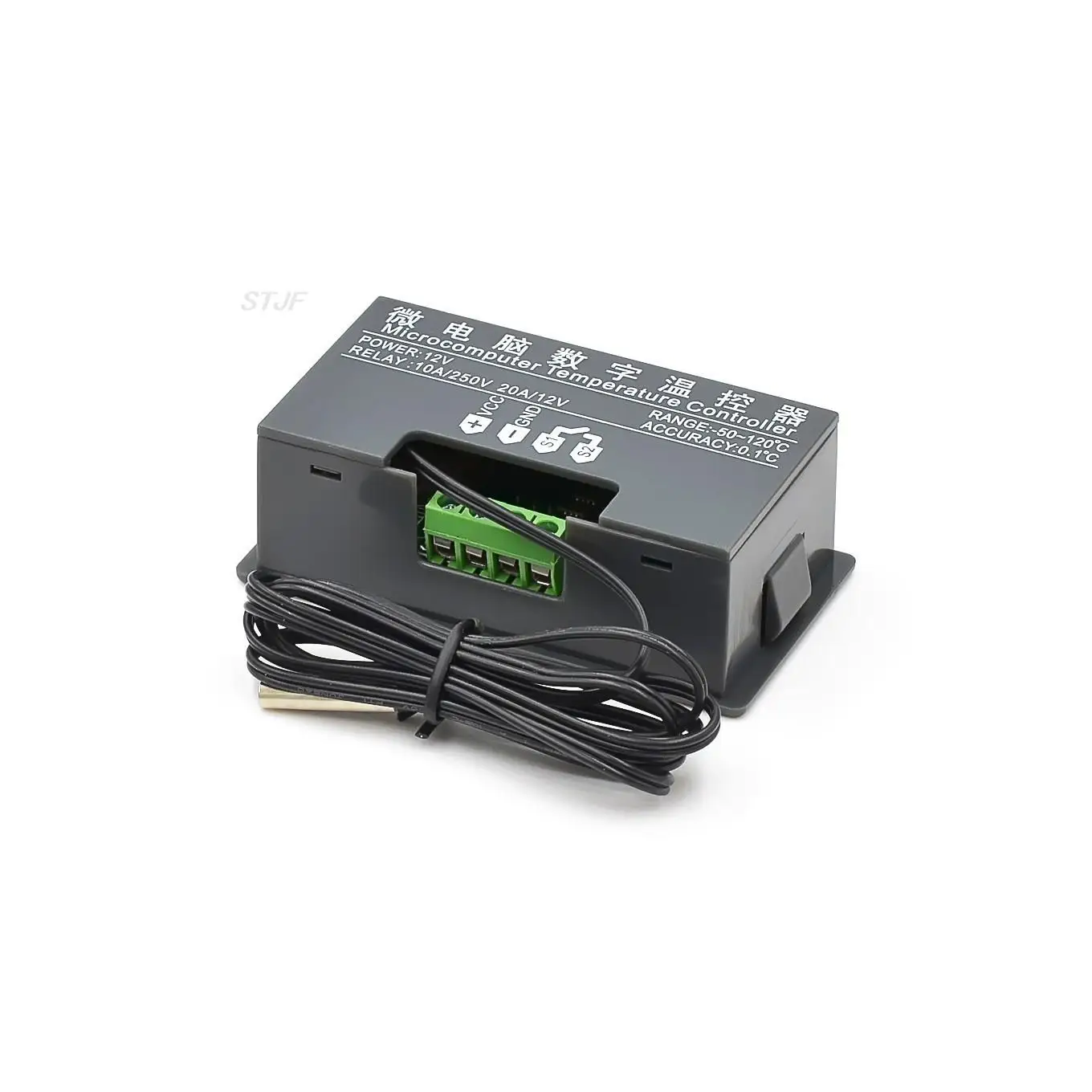 W3230 12V 24V AC110-220V Probe line 20A Digital Temperature Control LED Display Thermostat With Heat/Cooling Control Instrument