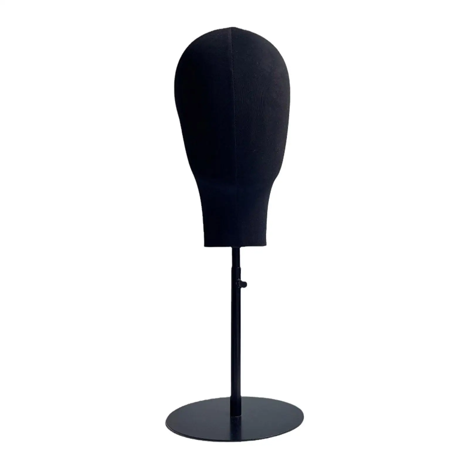 Mannequin Head Stand Wig Display Head Sturdy Multipurpose Wig Holder Hat Holder Display for Headdress Wig Salon Shopping Mall