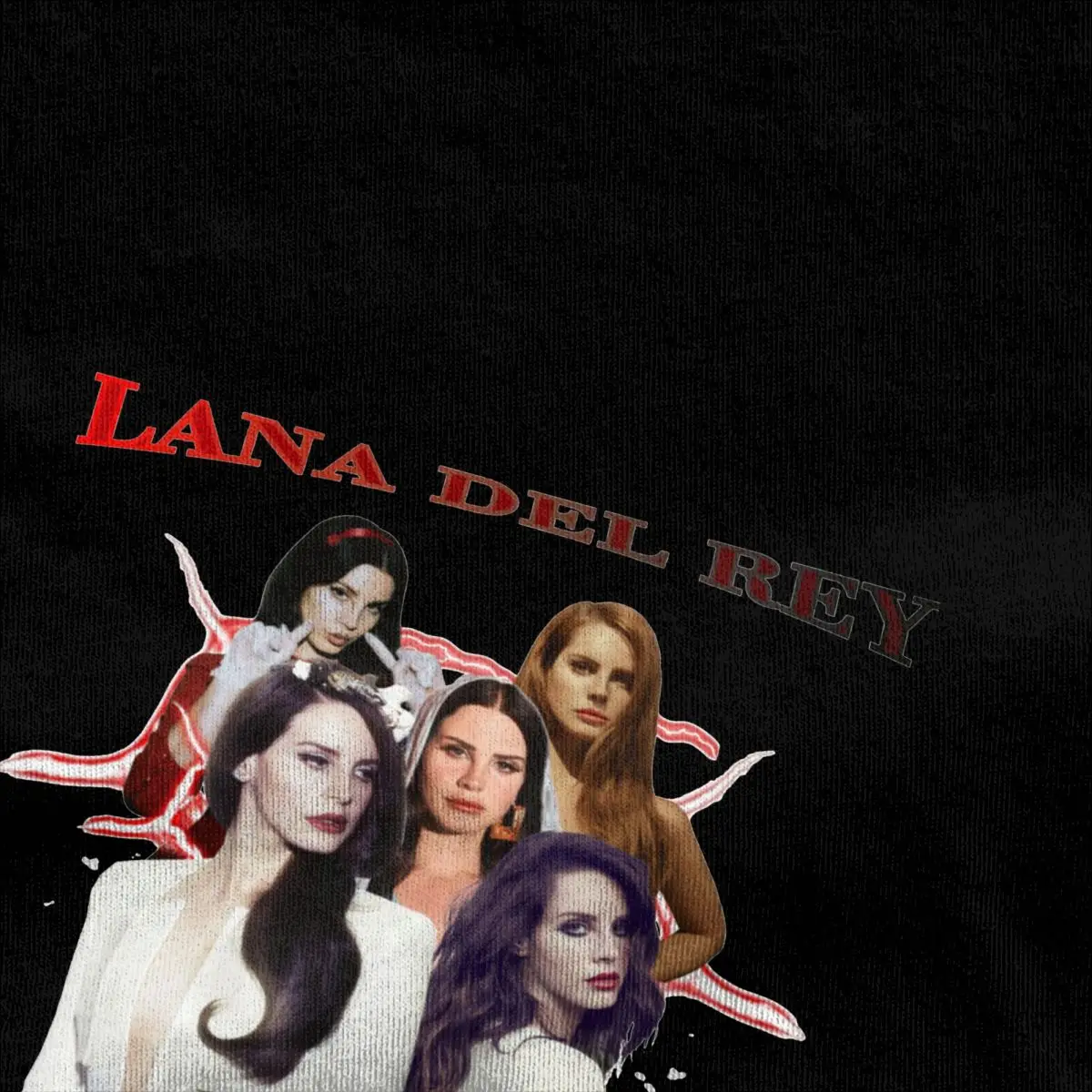 Men T Shirt Lana Del Rey T Shirts Hipster kings wool Beach Tees Streetwear Design Pure Cotton Clothing Birthday Present