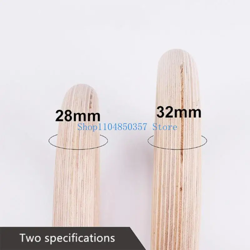 1Pc Heavy Duty Gym Training Ring Equipment Gym Rings, Wood Gymnastic Rings for Crosses Training Workout, Body Strength