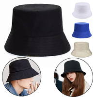 Bucket Hat Summer Women Men Bucket Hats Solid Panama Sunscreen Fisherman Cap Outdoor Beach Sun Cap Hat For Women Men
