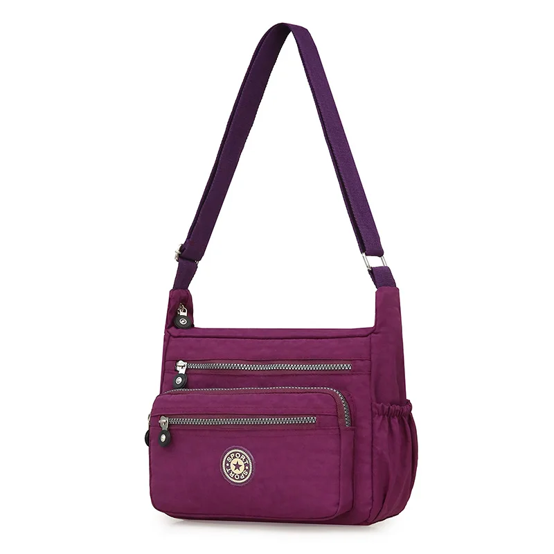 حقيبة ظهر خفيفة الوزن جديدة للسيدات المسنات، حقيبة سفر بحمالة كتف واحدة، محفظة نسائية للمسنات، حقيبة كروس للأمهات وكبار السن