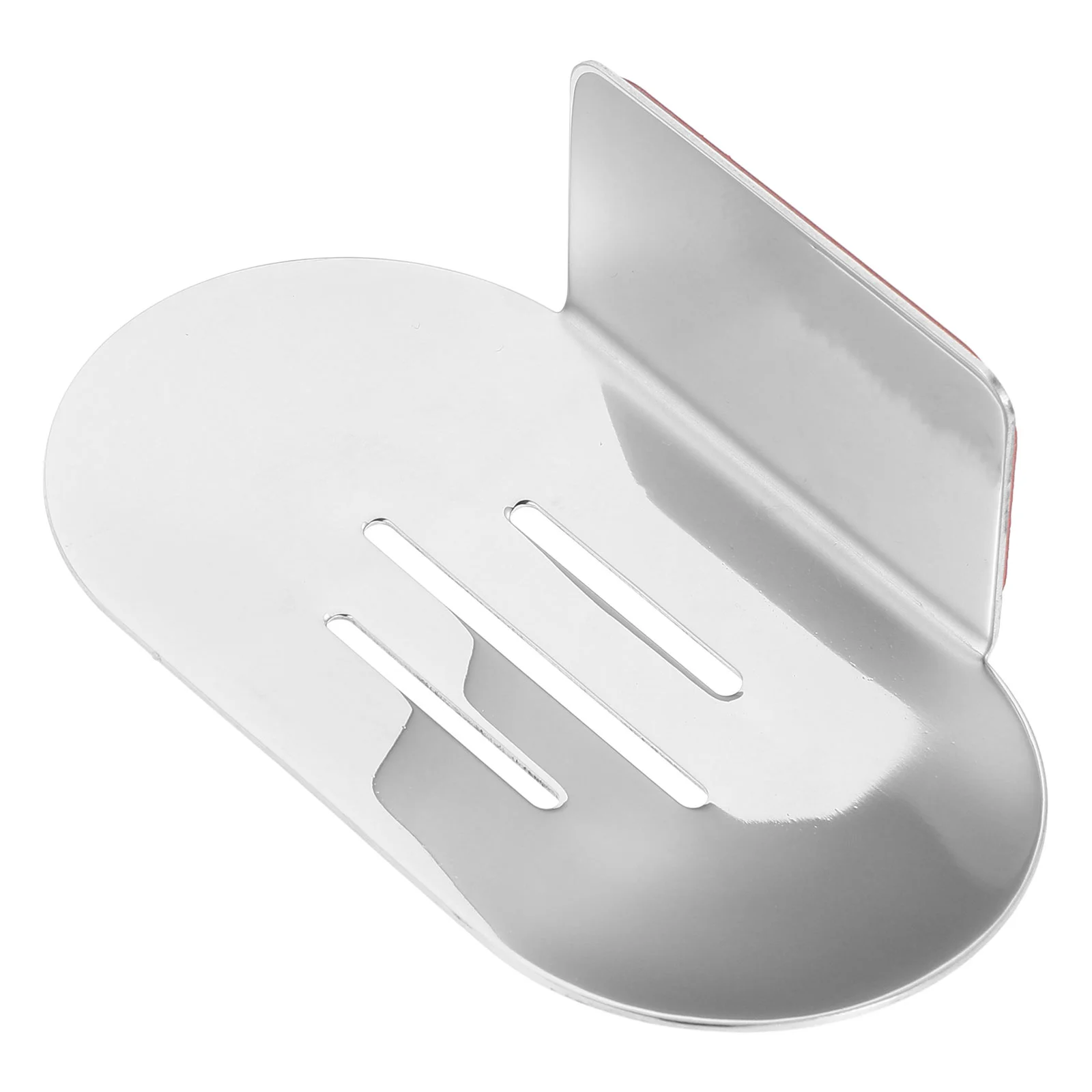 

No-Punch Soap Dispenser Bar Holder Bathroom Mount Shower Commercial Stainless Steel Metal Dish Travel for