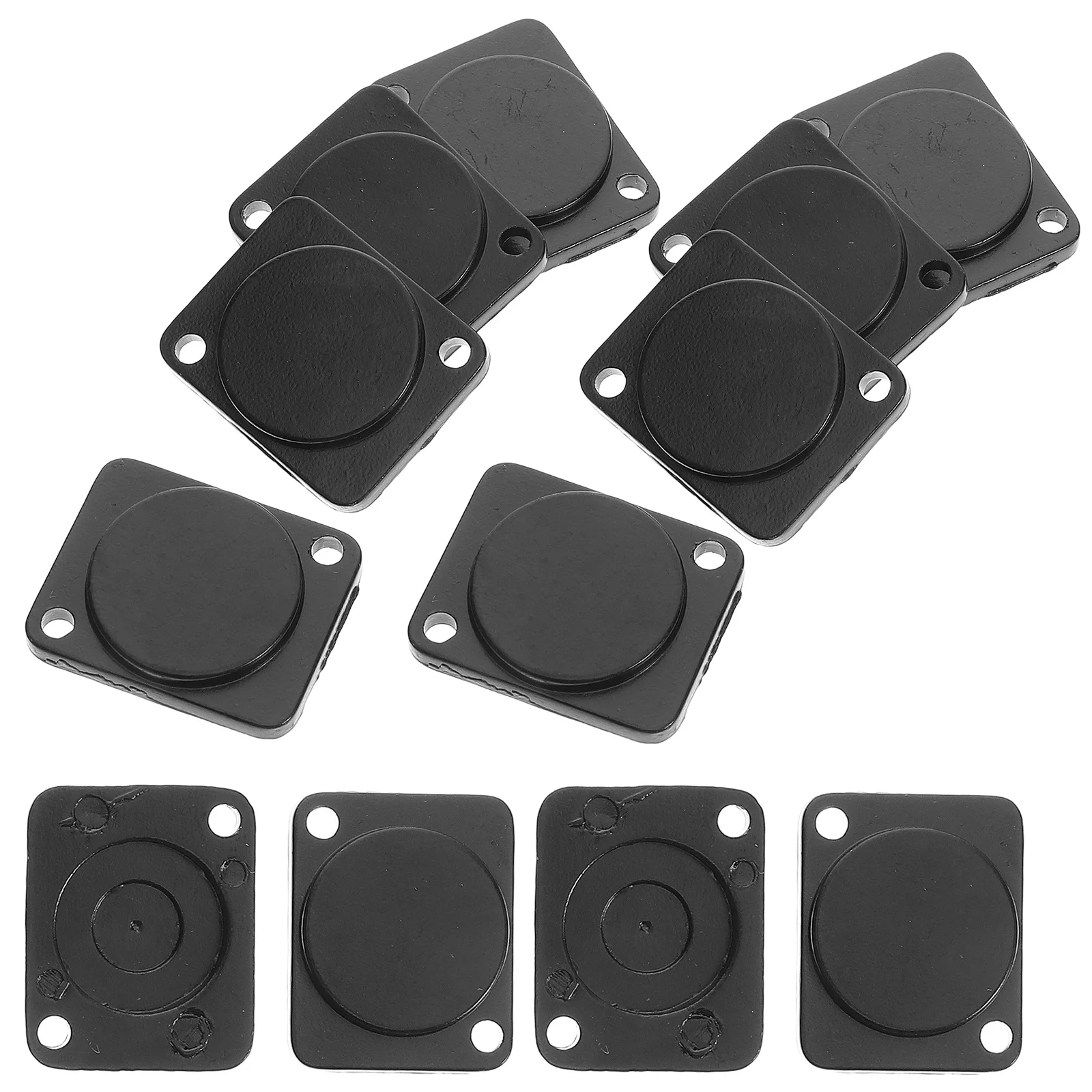 

20Pcs Blank Panel Cover Heavy-Duty Metal Faceplate for D-Type Xlr Connectors Easy-Install Mounting Plate Professional Patch