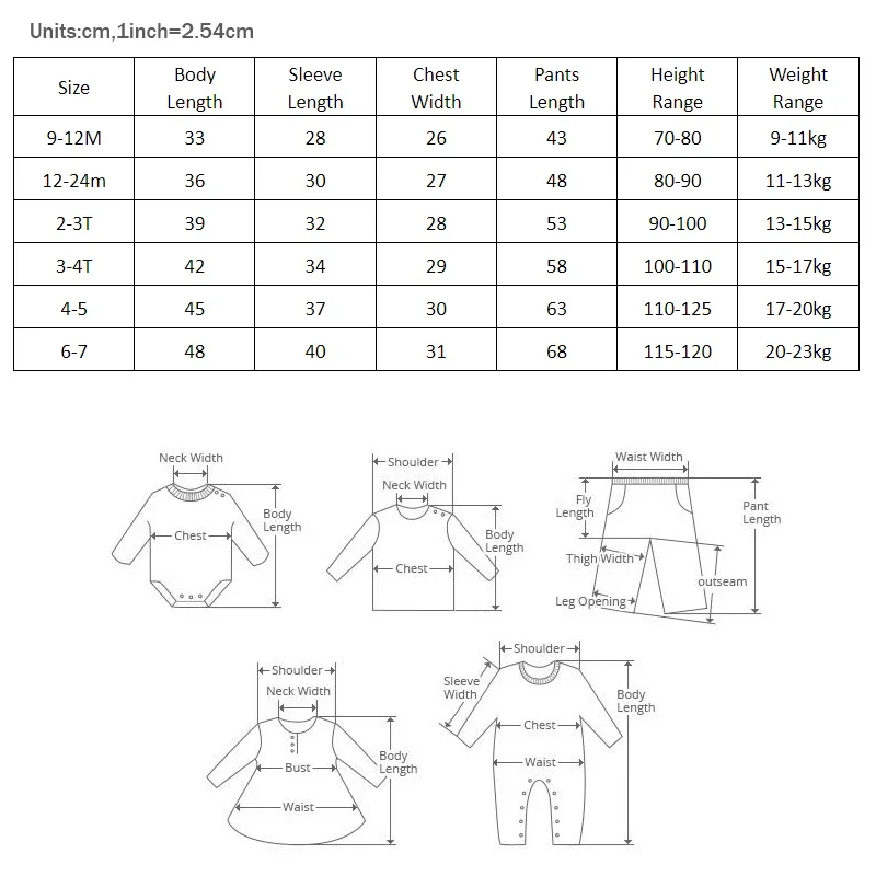 Fashion Solid Kids Pijama for Girl Cotton Long Sleeve Pajamas Pants 2 Pcs Spring Autumn Children Clothing Pajama Set 1-7 Years