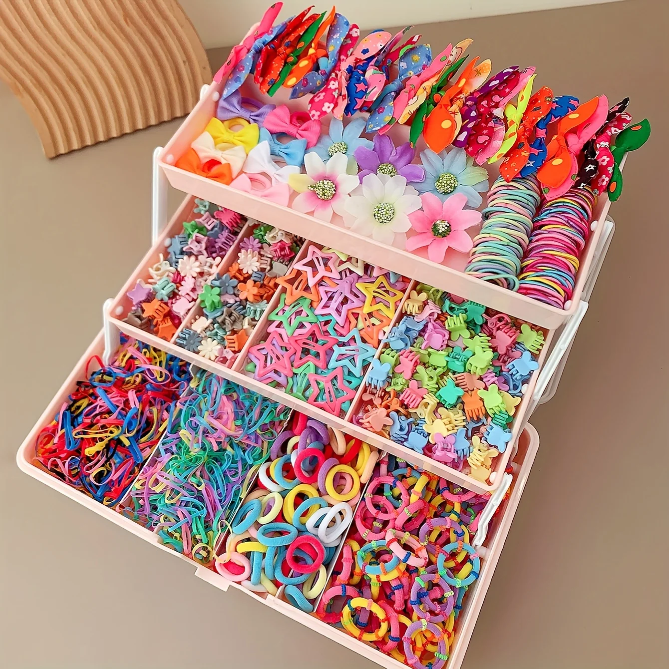 1005 Stück Süße Mädchen-Schmetterlings-Haarspangen, Blumen-Haarspangen-Set, geeignet für den täglichen Gebrauch und besondere Anlässe. – Detail 4