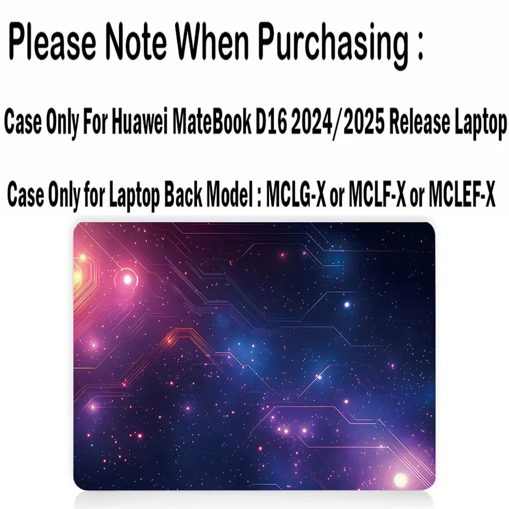 

Newest Laptop Case For 2024 Release Huawei Matebook D16 MCLG-X MCLF-X MCLG-16 Case for 2025 HUAWEI MateBook D 16 NoteBook Cover