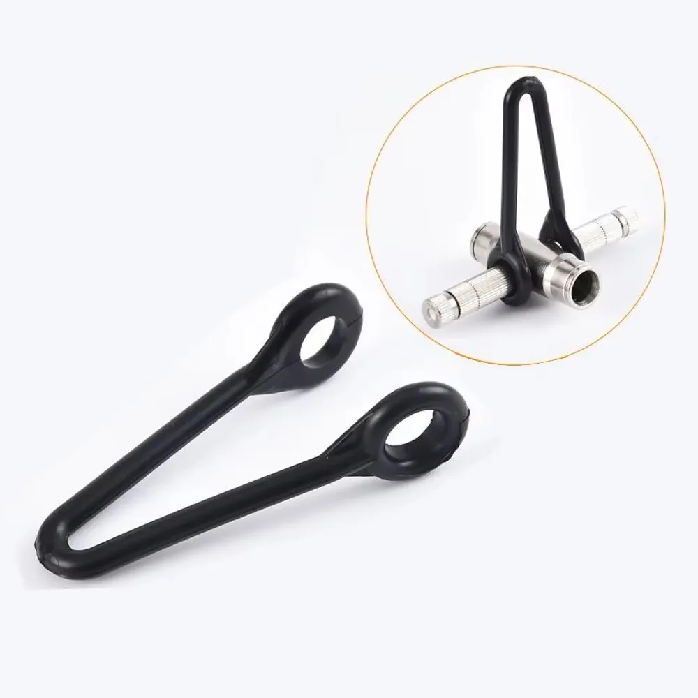 10/20pcs Plastic Misting System Connector Two Holes Design V Shaped Hanging Clip Holder Flexible Loop Spray Seat Clamp