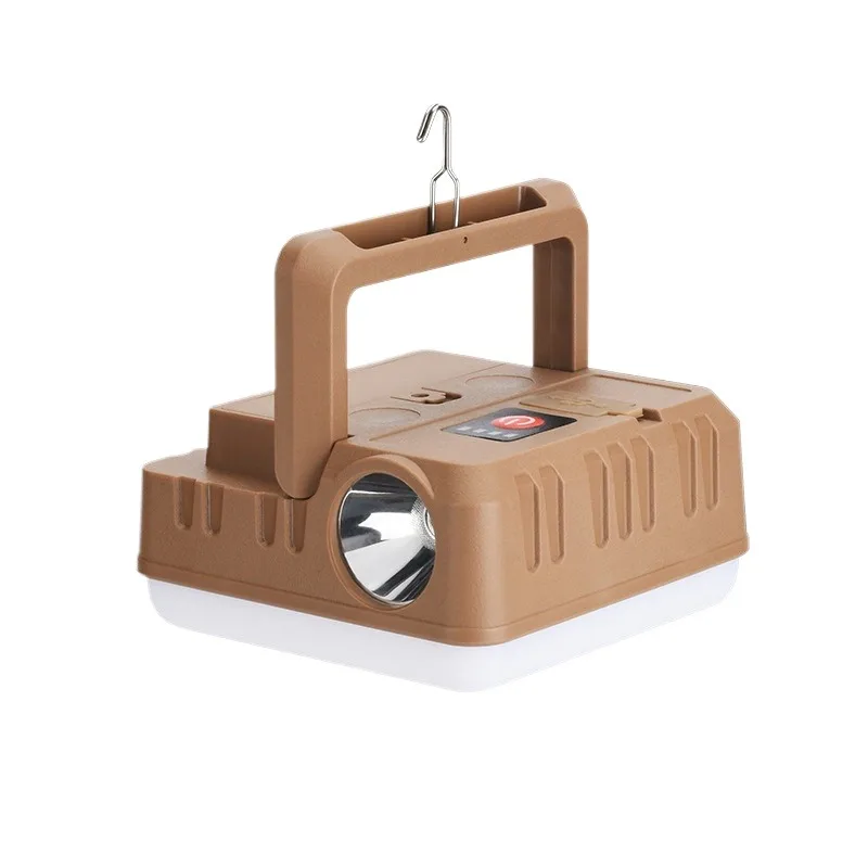 

Новая USB перезаряжаемая лампа, уличный светодиодный светильник для палатки, мобильный светильник для ночного рынка, аварийный светильник для кемпинга