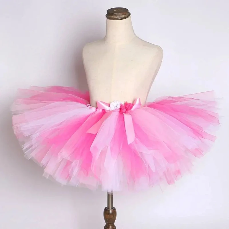 Baby Girls White Pink Bunny Dresses for Girls Easter Holiday Costumes Children Animal Rabbit Outfit with Ears Bowtie Tail Set view 3