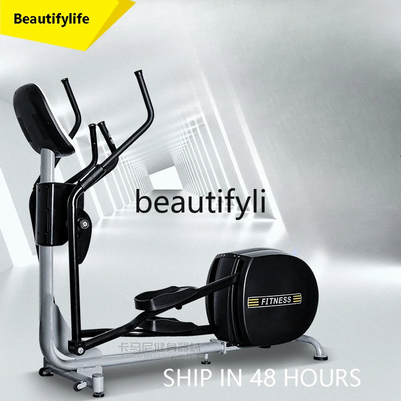 

J3215 Commercial Luxury Fitness Equipment Aerobic Track Bike Gym Household Eight-segment Magnetic Elliptical Machine