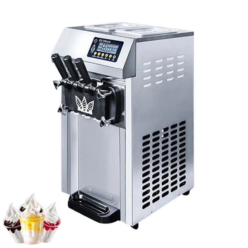 High Quality Supplier, High-Quality Ice Cream Machine, Food Grade Material, Yogurt Sundae Machine