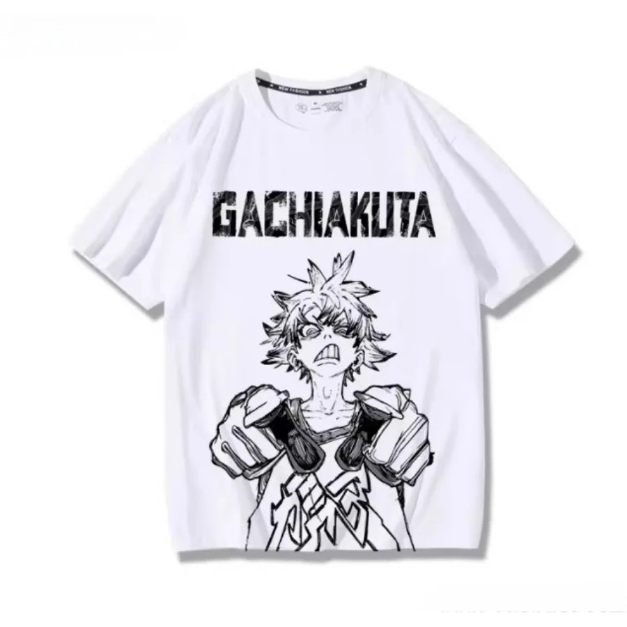 Anime Gachiakuta Oversized T Shirt Women Men Rudo Surebrec Enjin Zanka Nijiku Riyo Reaper Regto Short Sleeve Graphics Tees