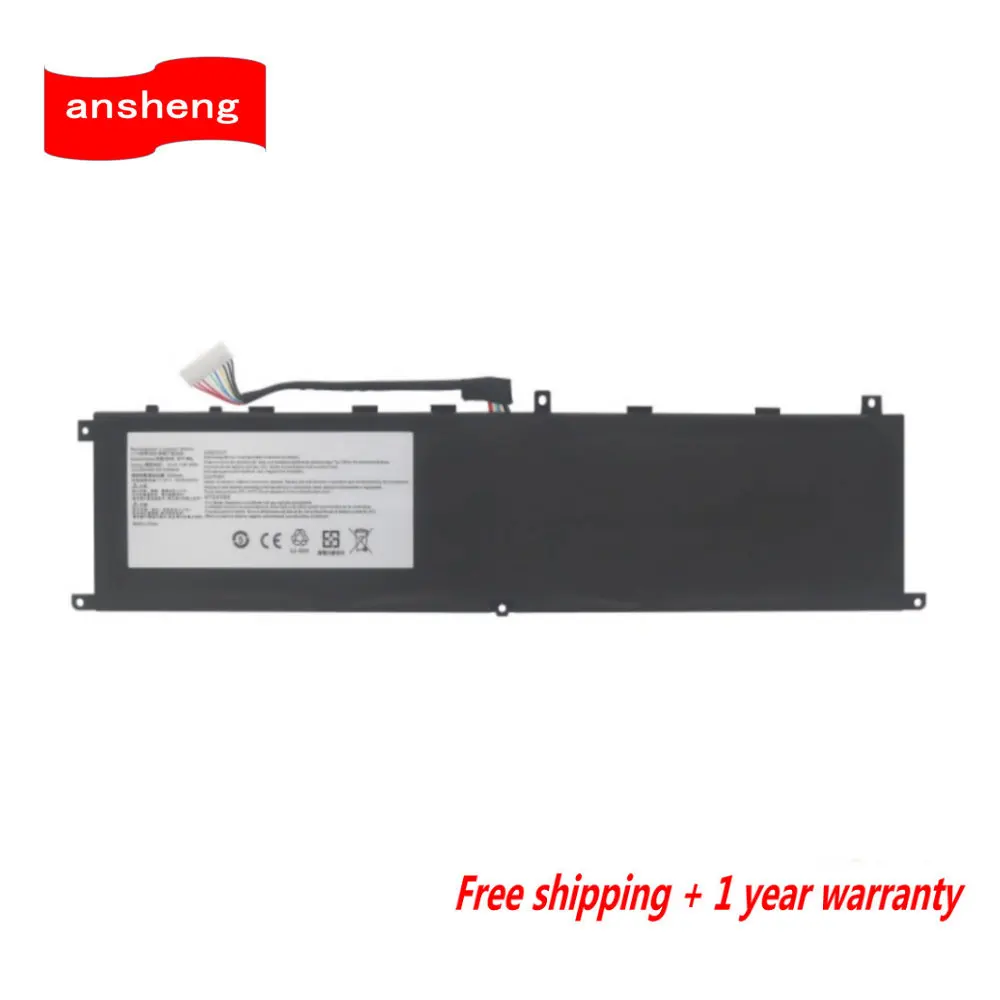 

15.2V BTY-M6L Laptop Battery For MSI GS65 GS75 Stealth Thin 8RF 8RE PS63 P65 P75 Creator 8RC 8SC 9SC 9SE MS-16Q3 MS-16Q2 Series