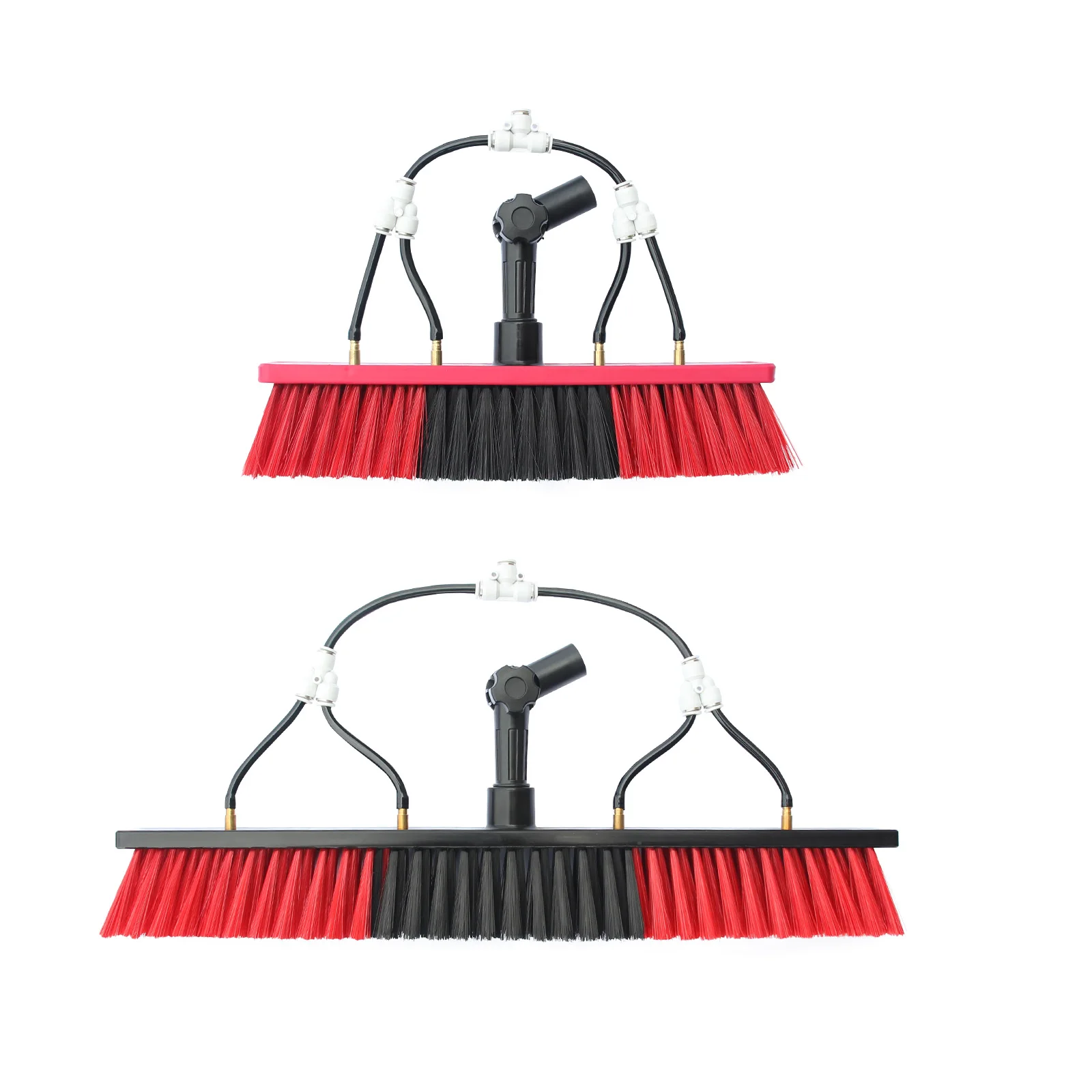 Window Cleaning Brush Head for Solar Panel Washing Water Flow Through（Without Pole）