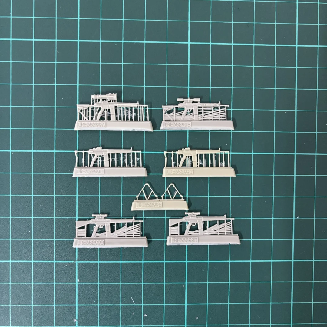 1/35 resin unpainted model kit, military theme, custom modern G3A3 and G3A4 sniper rifles unassembled and unpainted GK, 1480R