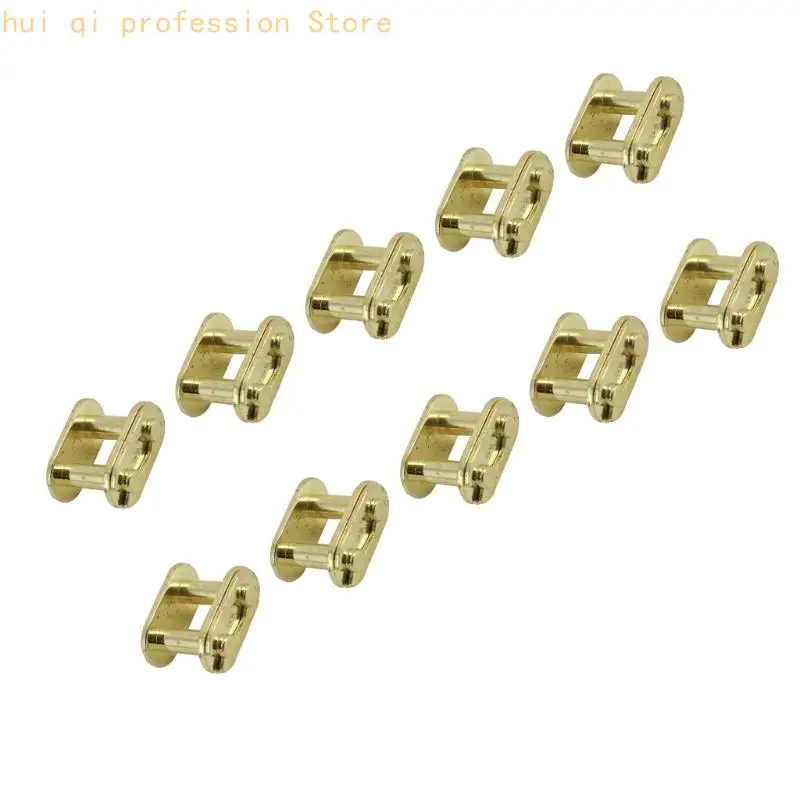 Ersatz-Motorrad-Kettenclip-Set, 10er-Pack, goldenes Verbindungsteil für Werkstattservice, Wartungsarbeiten und – Detail 8