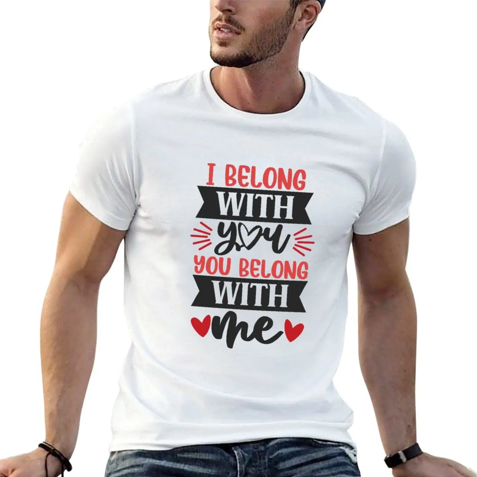 T-shirt I Belong With You You Belong With Me pour homme, t-shirt de créateur