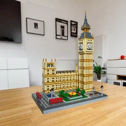 Big Ben Architecture Model Building Blocks: Educational & Creative Toys Set, Perfect for Kids & Architecture Buffs Ideal Gift