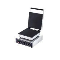 2025-Commercial Egg Roll Maker Machine Electric Cone Making Machine Full Flat Cone DIY Baker With Timer and Temperature Control