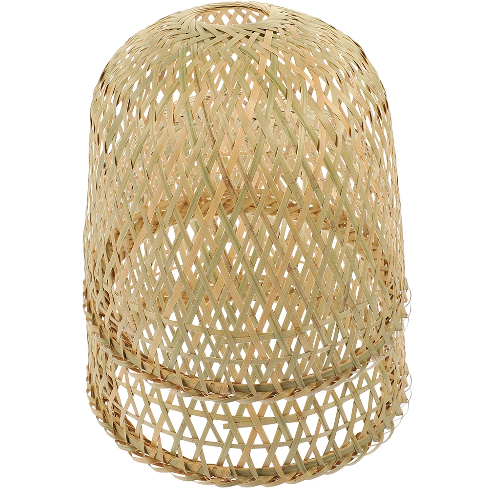 

2pcs Bamboo Woven Light Pendant Light Lampshade Cover for Pendant Ceiling Lamp Shades Bamboo Lamp Shade Decor Replacement