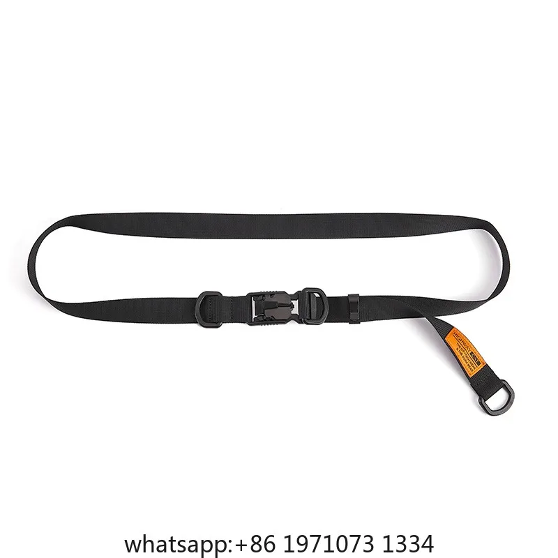 2024 Magnetic Buckle Tactical Techwear Belts Men Women Multifunction Quick Release Hip Hop Waist Belt Cinturones Para Hombre
