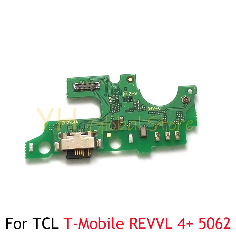 For TCL T-Mobile REVVL 4+ / REVVL 4 Plus USB Charging Dock Connector Port Board Flex Cable Repair Parts