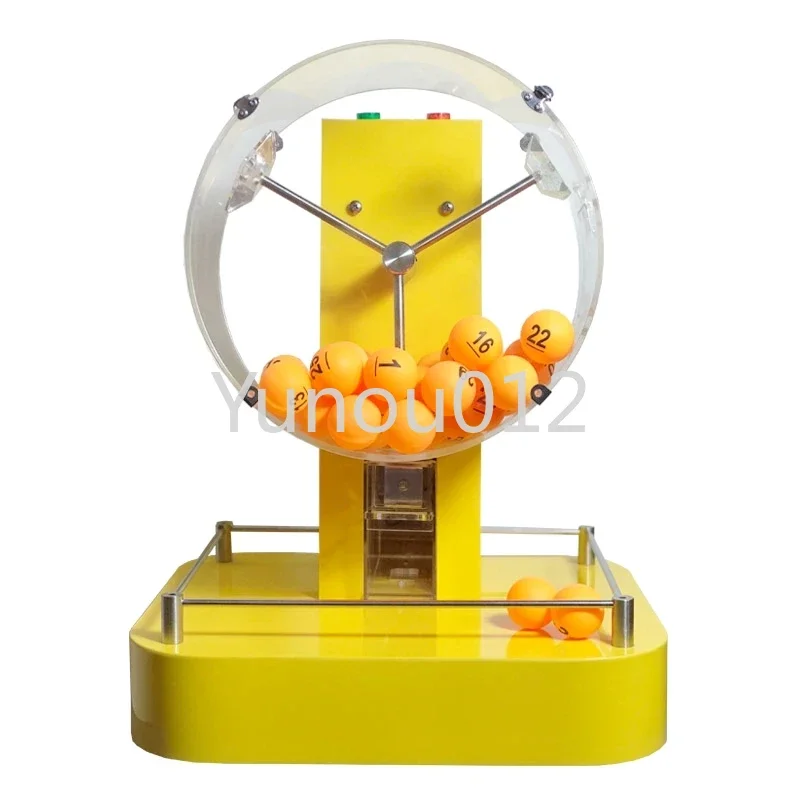 

50-100 Ball Electric Automatic Bingo Cage Lucky Game Playing Machine Hot Selling Electric Acrylic Lottery Machine