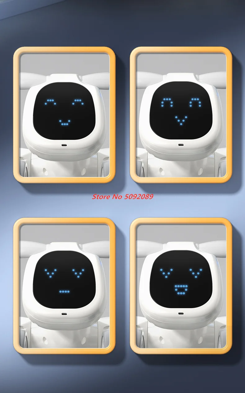 Smart Voice Control Program Robot Dog Talking RC Robot 2.4Ghz Walk & Dance Interactive Pet RC Robot  Intelligent Gift Toys