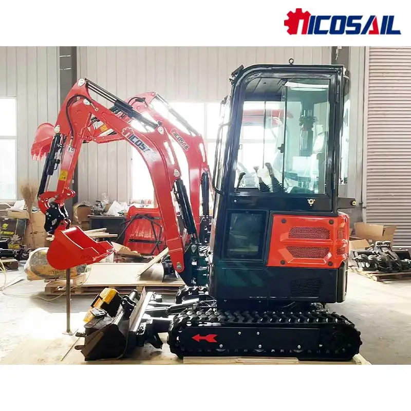 

High-Quality Hydraulic 2ton Mini Crawler Excavator - For Animal Husbandry Drainage & Construction