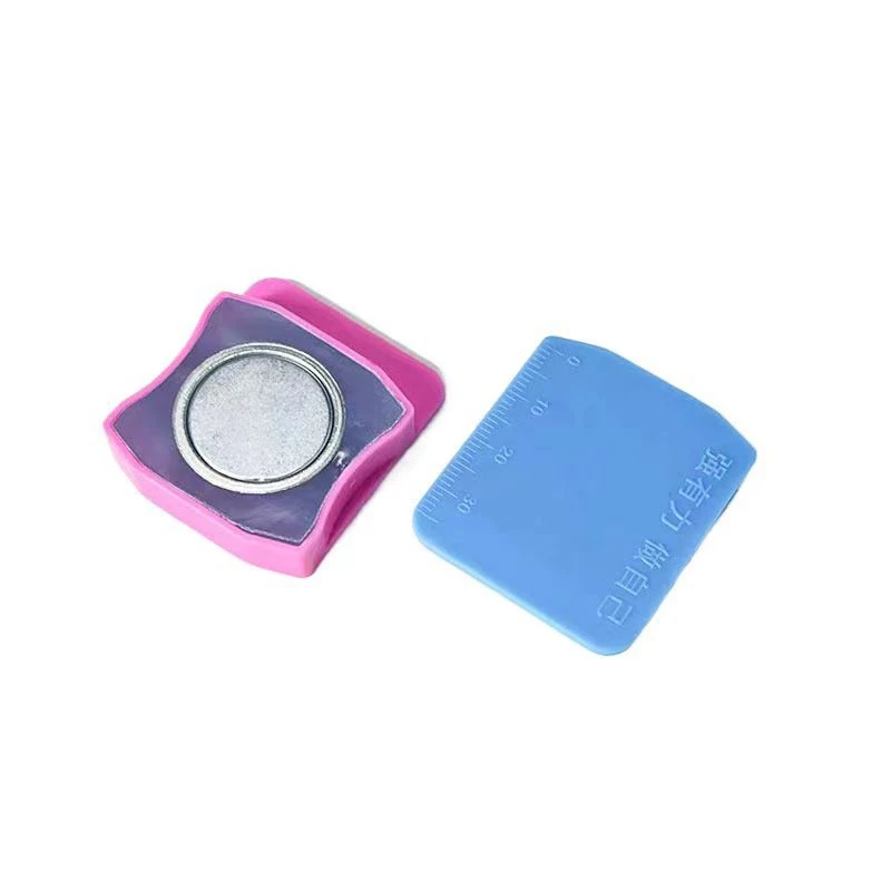 قفل خياطة الملابس ماكينة خياطة الملحقات الجديدة متعددة الوظائف البلاستيك مقياس المغناطيس مقياس الحافة مكافحة الشباك الموضع #6