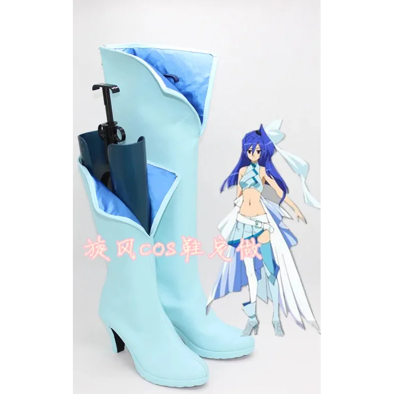 Symphogear kazanari Tsubasa cosplay boots shoes Halloween carnival cosplay costume accessories custom made