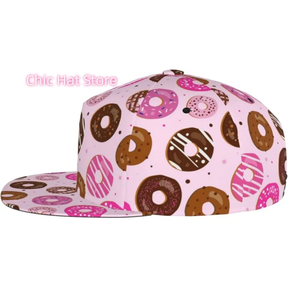 Czapka typu snapback dla kobiet i mężczyzn, styl hip-hop, bawełniana, regulowana czapka baseballowa z płaskim daszkiem, czapka typu trucker na wędrówki i aktywności na świeżym powietrzu.