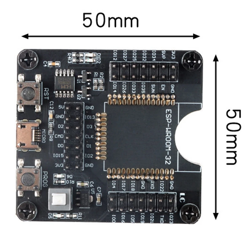 Imagem -06 - Development Board Test Programmer Socket Downloader Burning Fixture Tool para Esp01 Esp12s Espwroom32 Esp-wroom-32