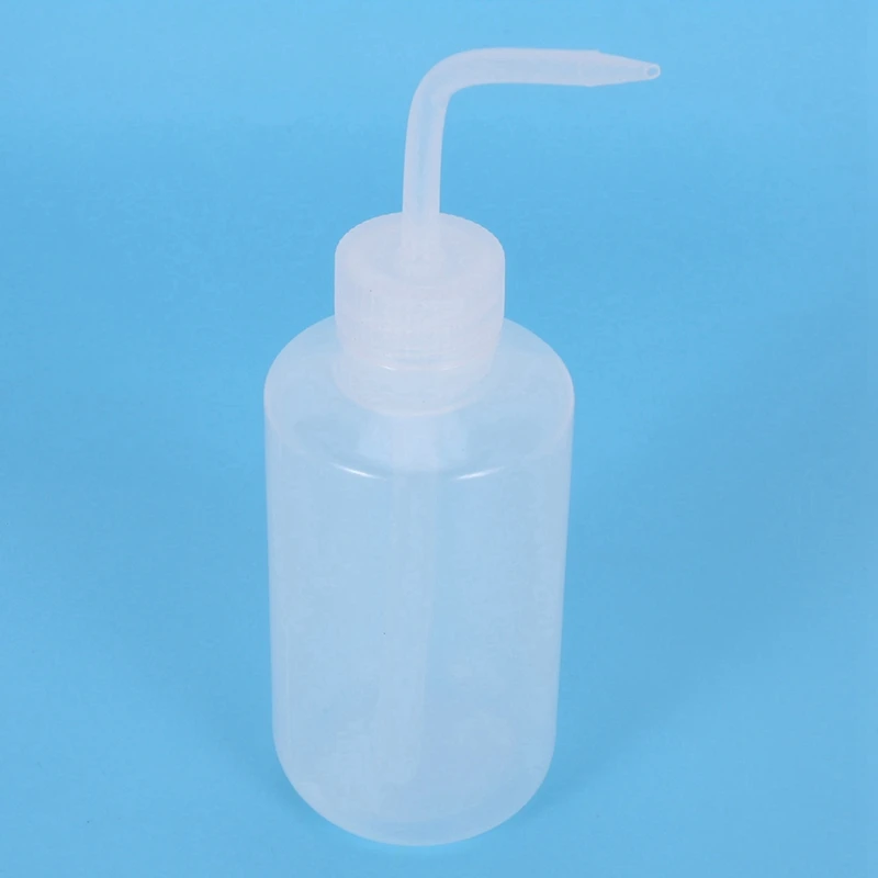 2025-5X 250ML 8OZ Capacity Tattoo Wash Clear White Plastic Green Soap Squeeze Bottle