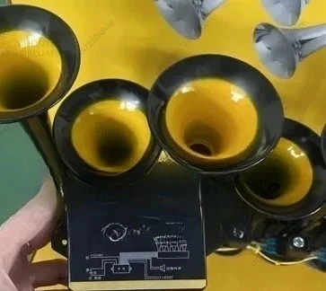 

36 tone car music air horn 12V/24V universal electronic switch control