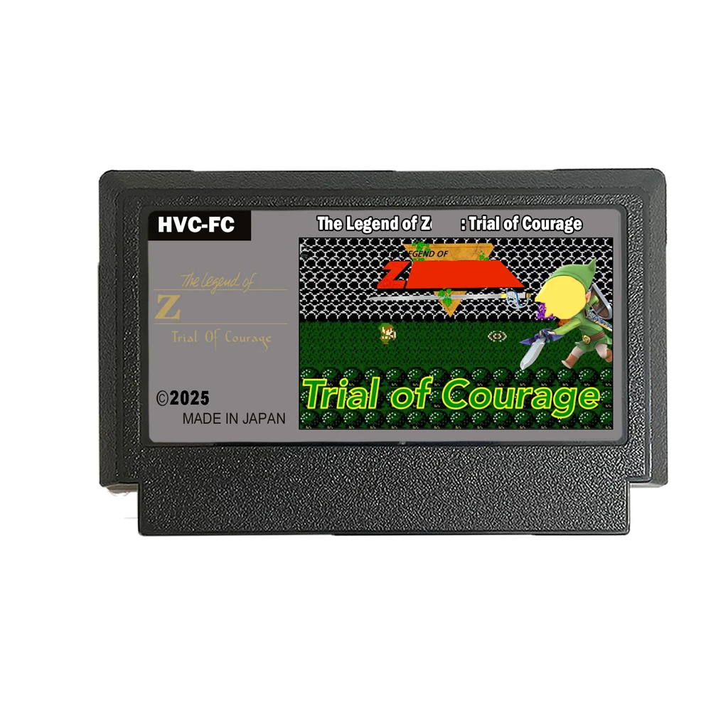 The Legend of Z: Trial of Courage - A Brand NEW 60 Pin FC Famicom Game Cartridge For Nintendo Family Computer Game Console