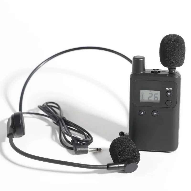 

Anti-jamming wireless audio Multilingual translation Simultaneous interpretation Whispering tour guide system