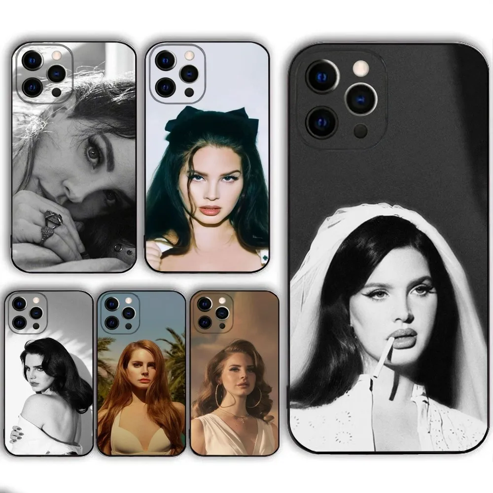 L-Lana D-Del Rey Famous-S Singer   Phone Case  For IPHONE 15,13,14,12,Mini ,11, Xr, X ,Xs Pro Max 8, 7 Plus Back Cover