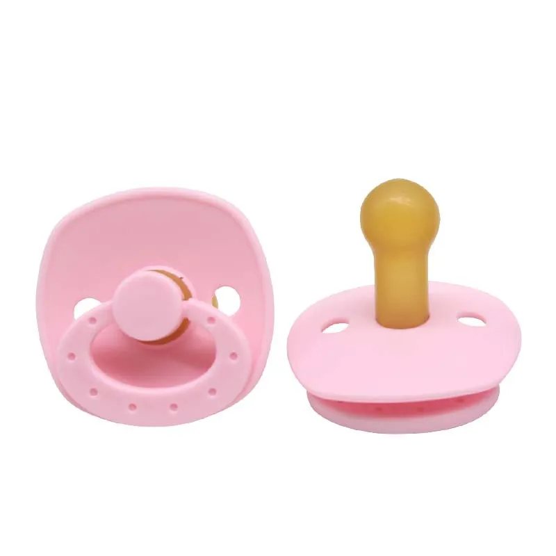 Baby Pacifier Clip Chain Daisy Lace Anti-lost Pacifier Holder Newborn Infant Toddler Nipple Soother Clips Wooden Teether Toy