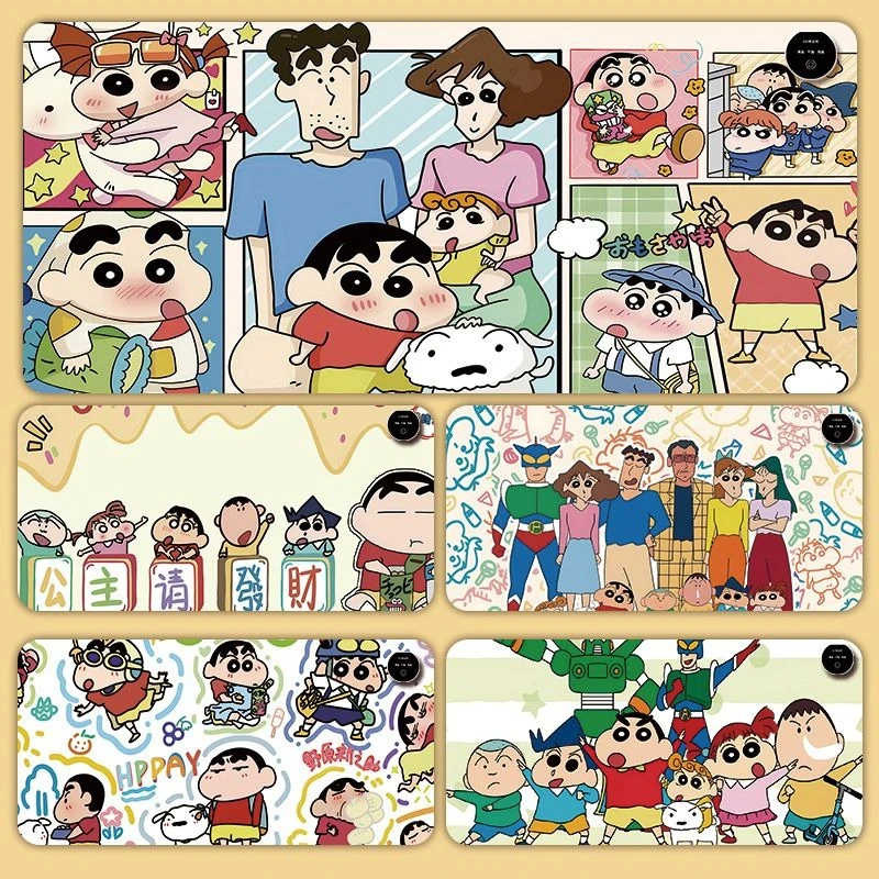 

Intelligent Heated Electric Heating Pad Cartoon Crayon Shin-chan Heated Mouse Pad Large Heated Cute Desk Pad Electric Mat Winter