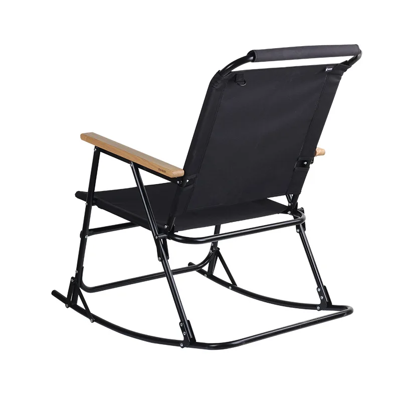 

Manufacturers Factory Custom Lightweight Compact Beach Picnic Camping Folding Rocking Chair For Outdoor