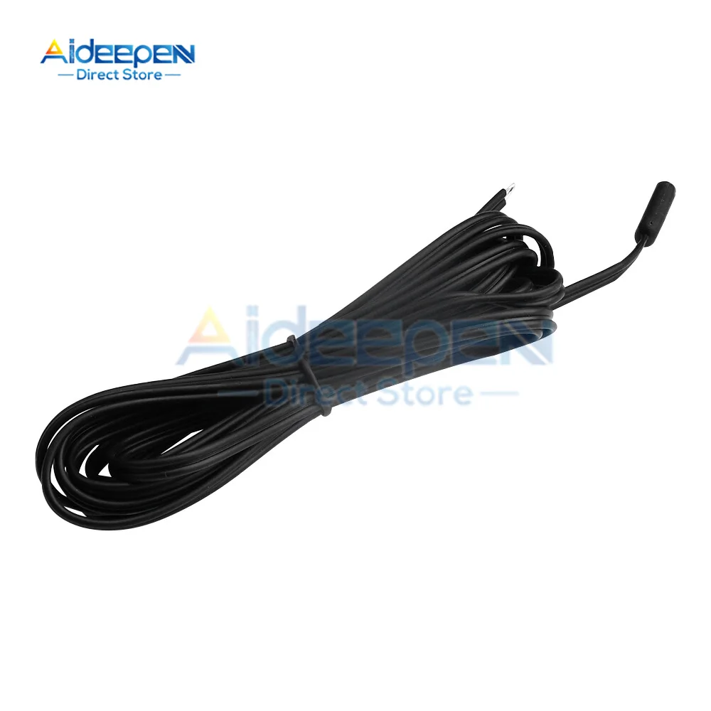 NTC Thermistor Temperature Sensor 10K B3435 Air Conditioner The Fish Tank The Refrigerator Thermometry Cylindrical Probe 1M 2M