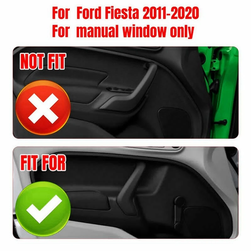 2PCS D2BB-A23943-CA35B8 G2BZ-5823943-JA Car LH RH Door Pull Handle Replacement Accessories For Ford Fiesta 2011-2020